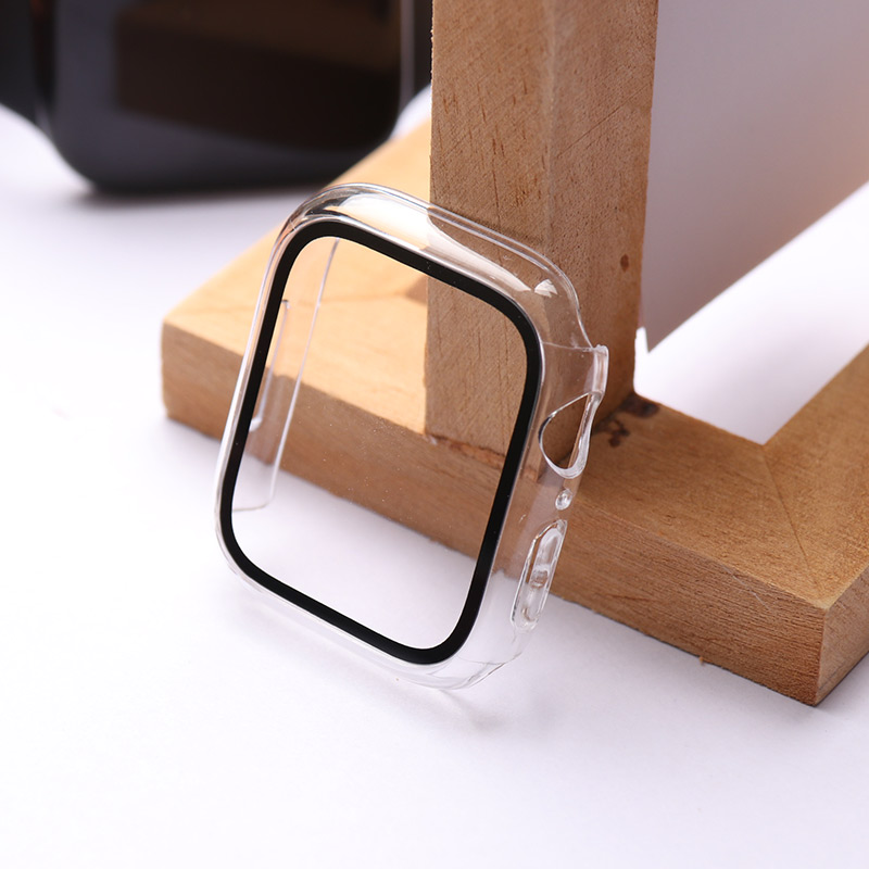 Smartwatch Case - 2 個の強化ガラスケース Apple Watch シリーズ 11