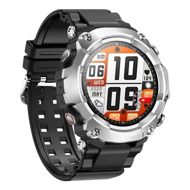 Smartwatch Headset - 人気のT96健康モニタリング、血中酸素NFC音声アシスタントMP3音楽録音ストレージTWSヘッドセット、スマートウォッチ