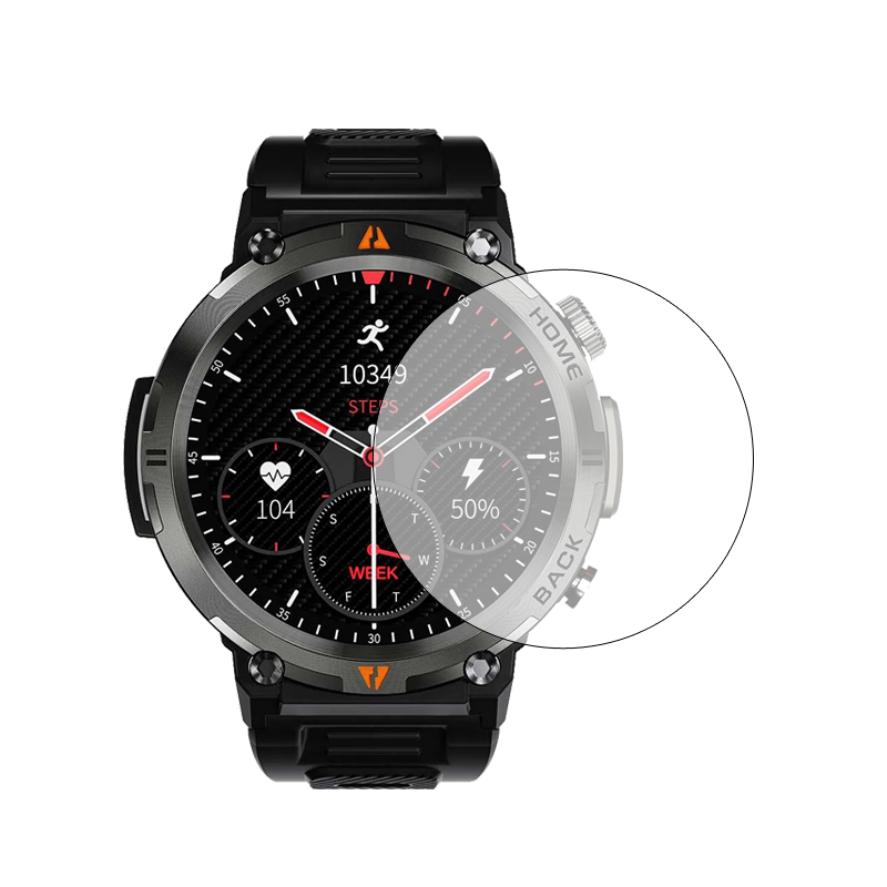 Motorola Smartwatch Accessories - スマート保護フィルム,ソフトタッチ,クリア保護フィルム,eigis k3スマートウォッチ用ガード,ディスプレイアクセサリー,tpu,5個