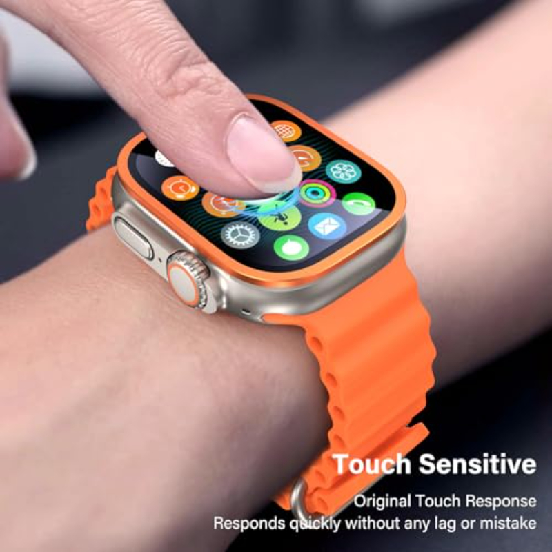 2 個の HD 金属強化ガラス Apple Watch Ul - Smartwatch Case のレビューと価格