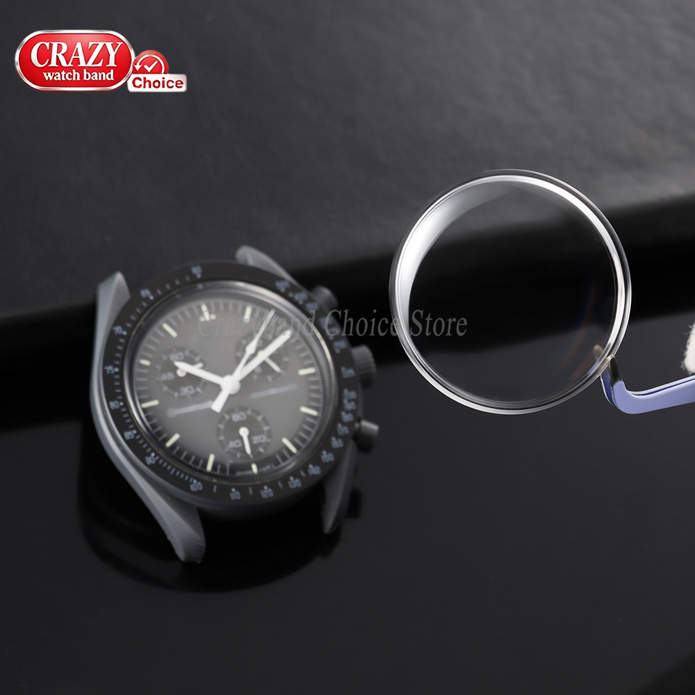 蓋型ハイドーム型アクリル製丸型時計クリスタル、直径26mm- - Watch Face Protector のレビューと価格