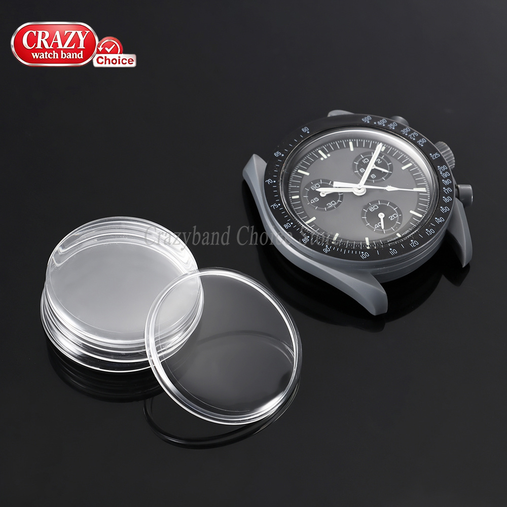 蓋型ハイドーム型アクリル製丸型時計クリスタル、直径26mm- - Watch Face Protector のレビューと価格