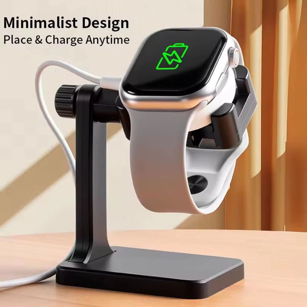 調整可能なスマートウォッチ充電スタンド、滑り止めパッド、回転 - Watch Charging Dock のレビューと価格