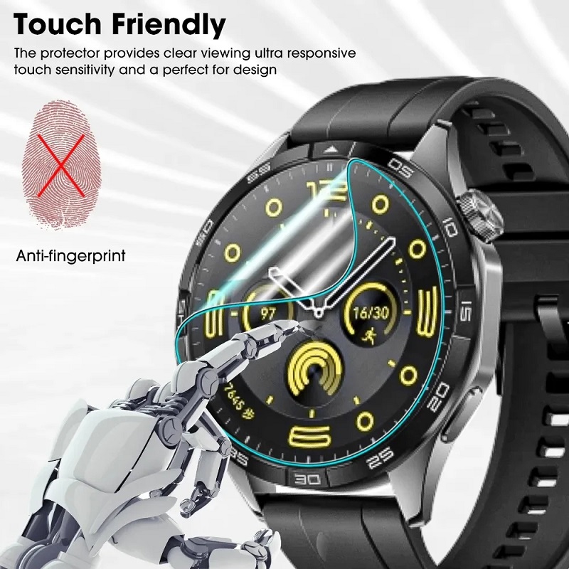 ユニバーサルラウンドウォッチヒドロゲルフィルム,直径46,  - Motorola Smartwatch Accessories のレビューと価格