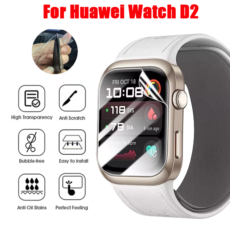 Huawei Watch用TPUヒドロゲルフィルム,透明なソ - Garmin Smartwatch Accessories のレビューと価格