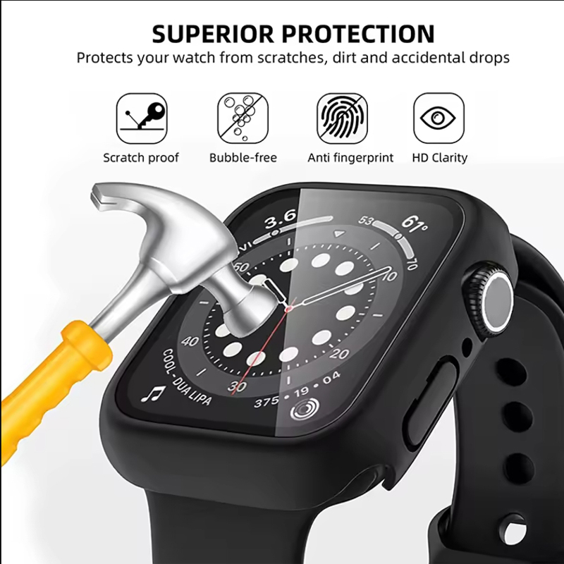強化ガラス+カバー Apple Watch 11 10 42 - Smartwatch Case のレビューと価格