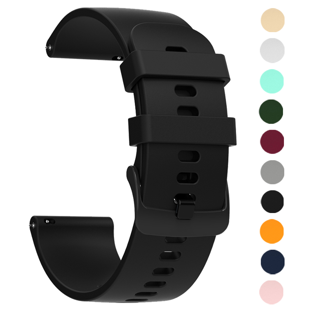 交換用シリコンウォッチストラップ,ウォッチアクセサリー,5  - Fossil Smartwatch Accessories のレビューと価格