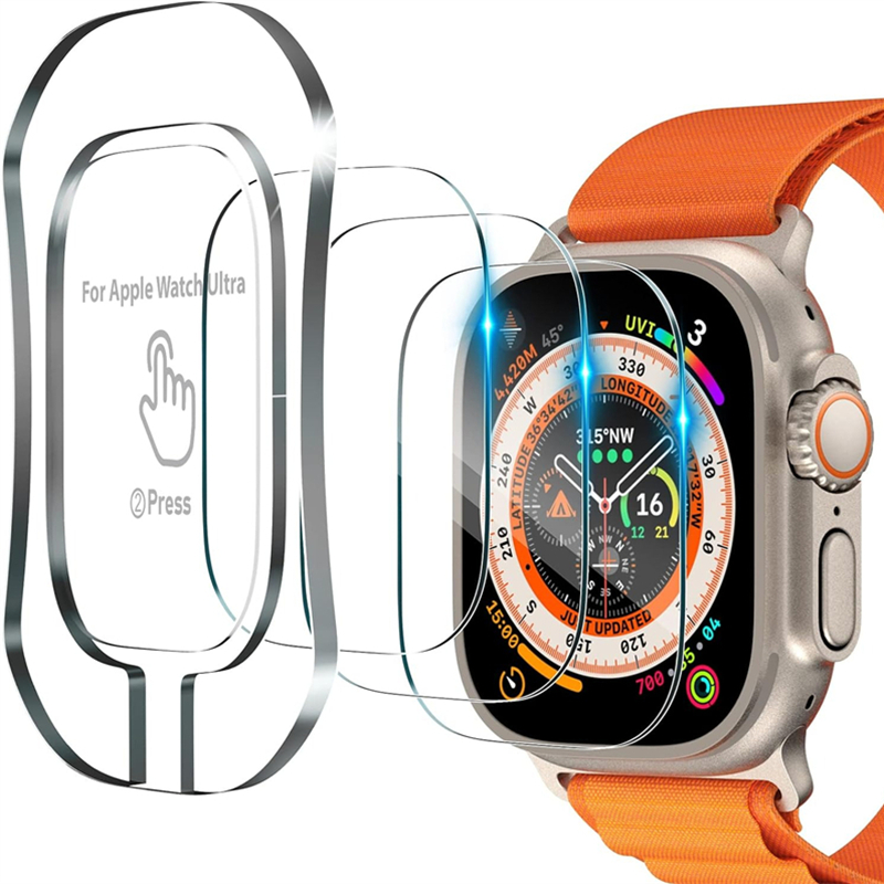 Iwatch Ultra用強化ガラス保護フィルム,スクリーン - Watch Face Protector のレビューと価格