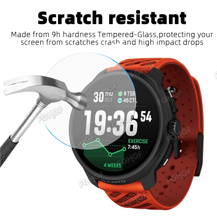強化ガラス保護フィルムガードスントレース 2/レース S ス - Garmin Smartwatch Accessories のレビューと価格