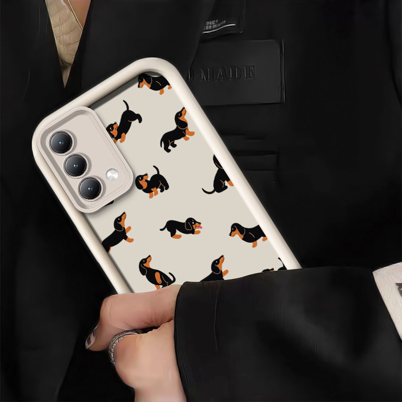 ダックスフントのシルエットが描かれた、OPPO Realme - Realme C67 のレビューと価格