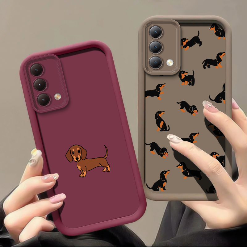 ダックスフントのシルエットが描かれた、OPPO Realme - Realme C67 のレビューと価格