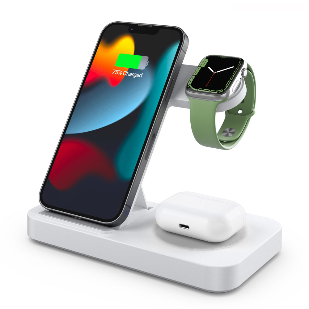 トラベル4in1ワイヤレス充電ドック 折りたたみ式 iPho - Smartwatch Ac のレビューと価格
