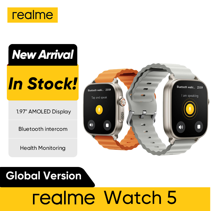 グローバル版 realme watch 5 1.97インチ  - Smartwatch X2 のレビューと価格