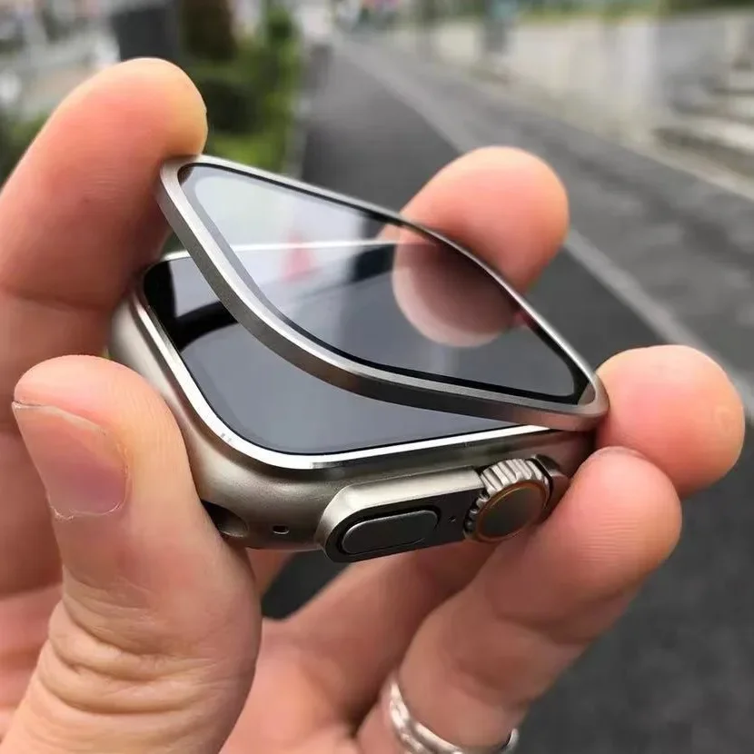 Apple Watch Ultra 49mm用強化ガラス チ - Smartwatch Case のレビューと価格