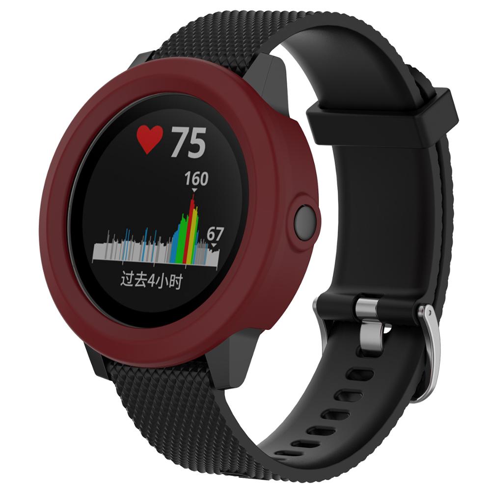 ソフトシリコンスマートウォッチ超薄型フレームガーミン Viv - Garmin Smartwatch Accessories のレビューと価格